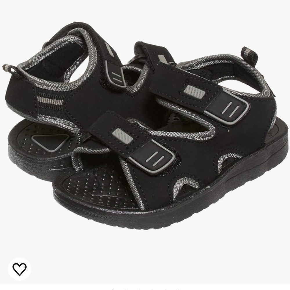 Sky sole little kids Boys Sandals Double Velcro strap Sandals Size 9/1